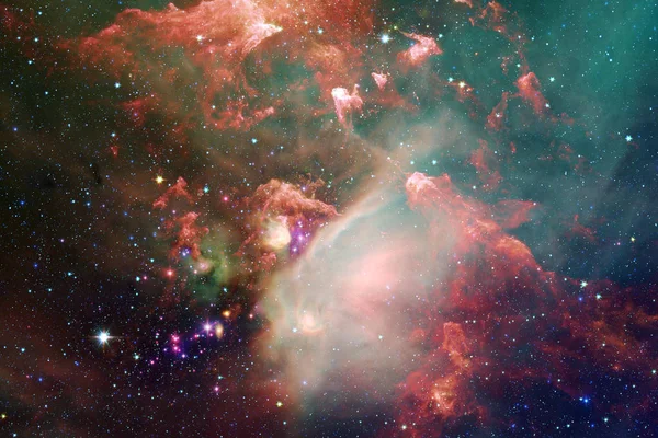 Άπειρο Όμορφο Φόντο Νεφέλωμα Και Αστέρια Στοιχεία Αυτής Της Εικόνας — Φωτογραφία Αρχείου
