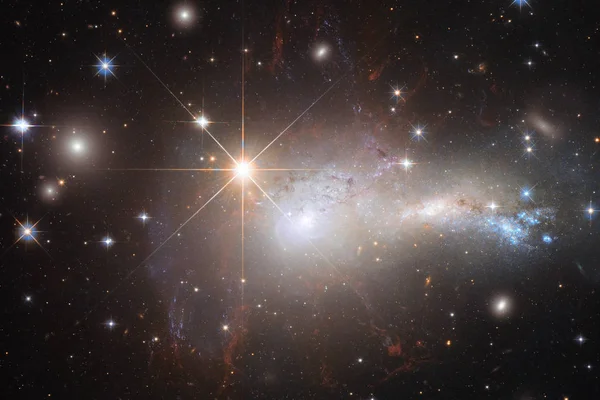 Impresionante Del Espacio Profundo Miles Millones Galaxias Universo Elementos Esta — Foto de Stock