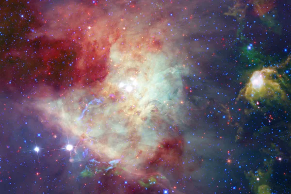 Mgławica Piękne Droga Mleczna Gromada Gwiazd Przestrzeni Kosmicznej Science Fiction — Zdjęcie stockowe