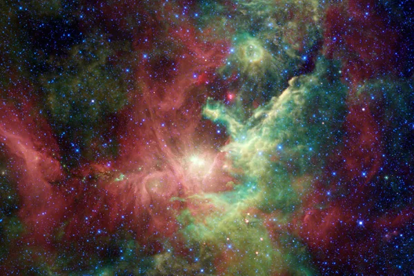 Rymdfärd Stardust Och Nebulosa Ändlösa Vackra Universum Delar Denna Bild — Stockfoto