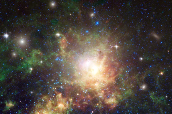 美しい構図の星 深宇宙アート Nasa から提供されたこのイメージの要素 — ストック写真
