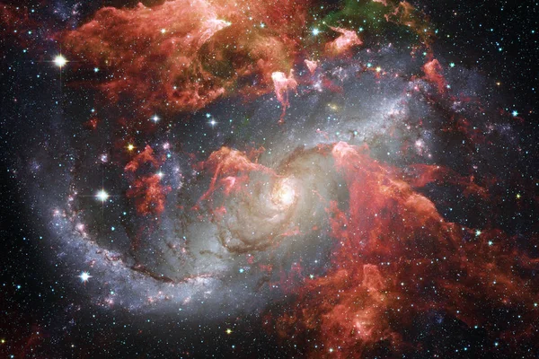 Starfield Stardust Nebula Endless Beautiful Universe Elements Image Furnished Nasa — Stock Photo, Image