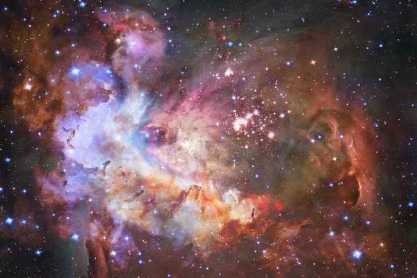 Schöner Weltraum Hintergrund Kosmok Kunst Elemente Dieses Bildes Von Der — Stockfoto