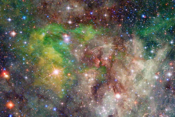Nebula Yang Mengagumkan Miliaran Galaksi Alam Semesta Elemen Gambar Ini — Stok Foto