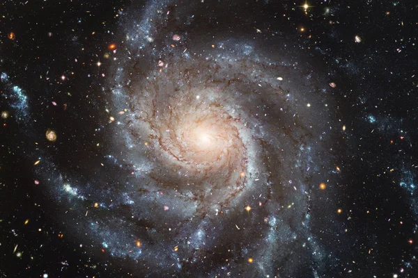 美しい銀河星雲 スターダスト 明るい星の背景 Nasa から提供されたこのイメージの要素 — ストック写真
