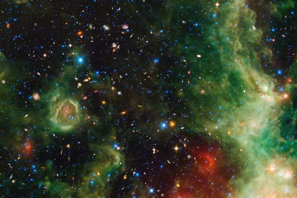 Όμορφος Γαλαξιακός Κάπου Εξωτερικό Χώρο Στοιχεία Αυτής Της Εικόνας Επιπλωμένα — Φωτογραφία Αρχείου