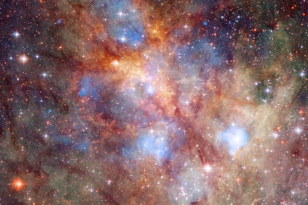 Galaxie Pole Hvězd Mlhovin Shluk Hvězd Vesmíru Science Fiction Umění — Stock fotografie
