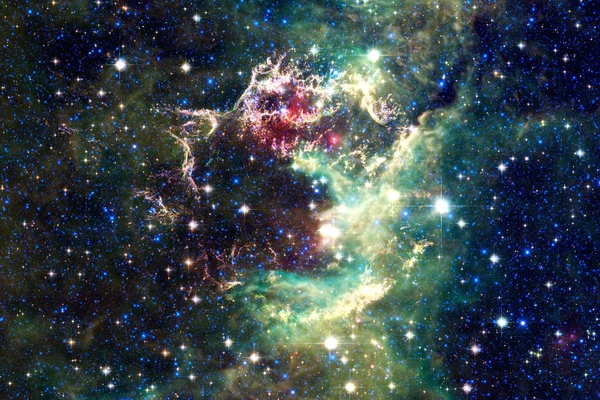 Paisagem cósmica, incrível papel de parede de ficção científica . — Fotografia de Stock