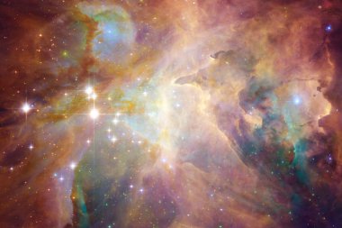 Yıldız kümeleri manzara. Güzel görüntü alanı. Cosmos sanat. Nasa tarafından döşenmiş bu görüntü unsurları.