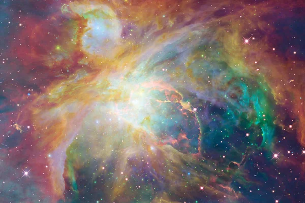 Infinito Hermoso Fondo Cosmos Con Nebulosa Estrellas Elementos Esta Imagen — Foto de Stock