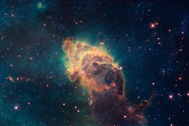 Parlak gökada, korku veren bilim kurgu duvar kağıdı. Nasand tarafından döşenmiş bu görüntü unsurları