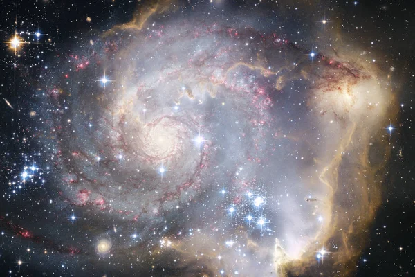 Nebulosa Una Nube Interstellare Polvere Stellare Immagine Spaziale Esterna Elementi — Foto Stock