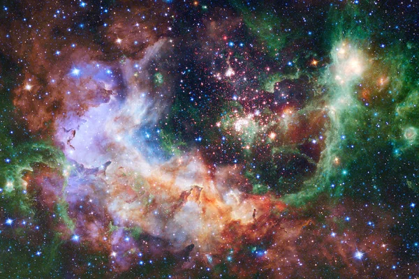 Science Fiction Space Háttérkép Galaxisok Nebulas Félelmetes Kozmikus Kép Kép — Stock Fotó