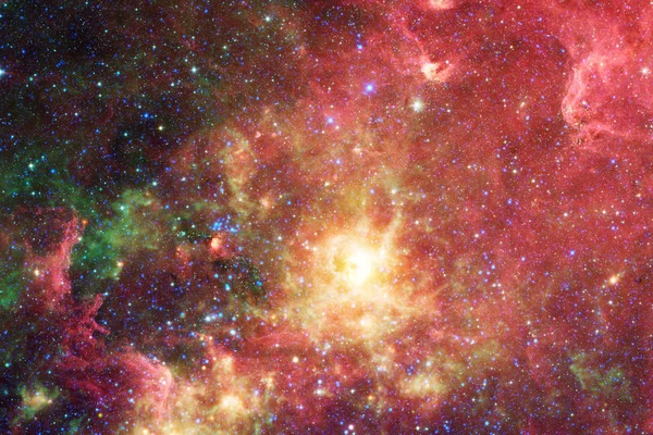 Nebulosor Och Stjärnor Yttre Rymden Glödande Mystiska Universum Delar Denna — Stockfoto