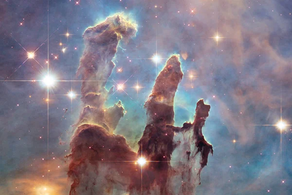 Galaxia Algún Lugar Del Espacio Profundo Belleza Del Universo Elementos —  Fotos de Stock