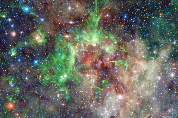 Universum Scen Med Stjärnor Och Galaxer Rymden Som Visar Skönheten — Stockfoto