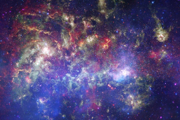 Nébuleuse Colorée Impressionnante Quelque Part Dans Univers Sans Fin Éléments — Photo