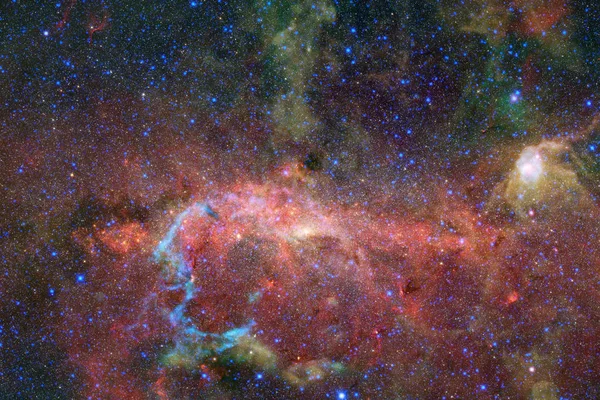 Glühende Galaxie Fantastische Science Fiction Tapete Elemente Dieses Bildes Von — Stockfoto