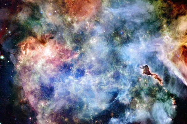 Nebulosa Nel Bellissimo Universo Infinito Impressionante Carta Parati Stampa Elementi — Foto Stock