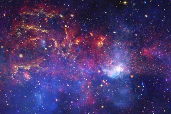 Nebulas Γαλαξίες Και Αστέρια Όμορφη Σύνθεση Βαθιά Χώρο Τέχνης Στοιχεία — Φωτογραφία Αρχείου