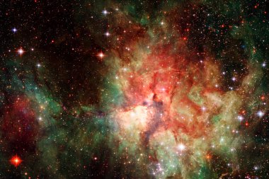 Güzel uzay arka plan. Cosmoc sanat. Nasa tarafından döşenmiş bu görüntü unsurları.