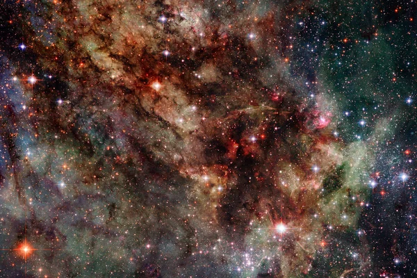 Bintang Galaksi Dan Nebula Dalam Gambar Kosmik Mengagumkan Elemen Gambar — Stok Foto