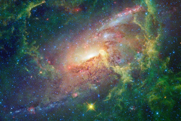 Paisaje Cósmico Impresionante Fondo Pantalla Ciencia Ficción Con Espacio Exterior —  Fotos de Stock