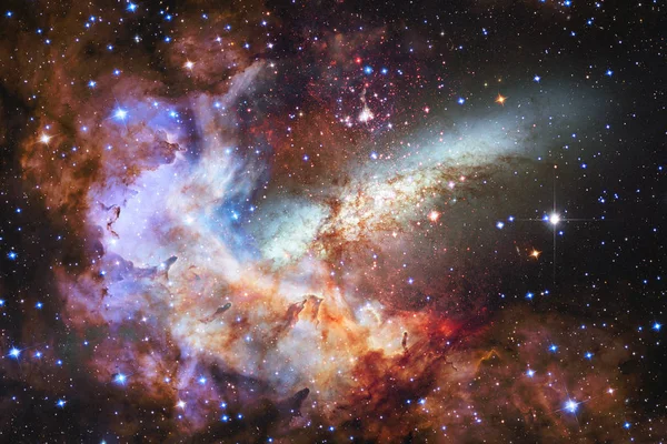Piękny Galaxy Gdzieś Przestrzeni Kosmicznej Elementy Tego Obrazu Dostarczone Przez — Zdjęcie stockowe