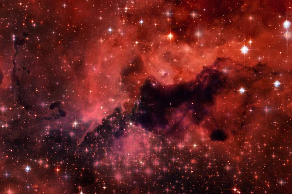 Galaxy Starfield Nebulae Cluster Stars Deep Space Science Fiction Art — Stock Photo, Image