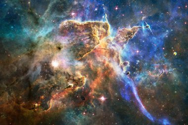 Bulutsular yıldızlararası bir yıldız toz bulutu. Nasa tarafından döşenmiş bu görüntü unsurları