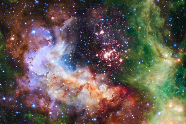 Nebulosa Interstellära Moln Stjärna Damm Yttre Rymden Bilden Delar Denna — Stockfoto