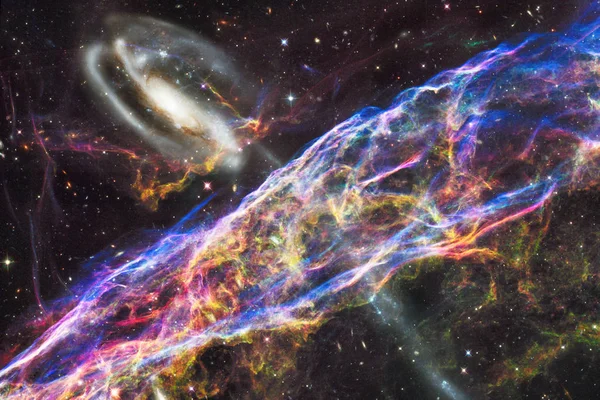 Туманность Межзвездное Облако Звездной Пыли Изображение Космоса Элементы Этого Изображения — стоковое фото