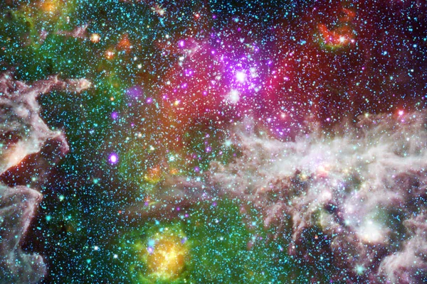 Niesamowicie Piękne Galaxy Wiele Lat Świetlnych Ziemi Elementy Tego Obrazu — Zdjęcie stockowe