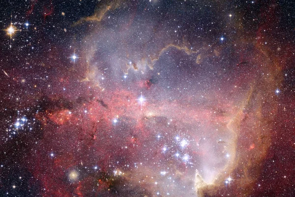 Nebulosas Muchas Estrellas Espacio Exterior Elementos Esta Imagen Proporcionados Por — Foto de Stock