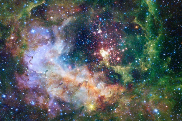 Nebulosa Una Nube Interestelar Polvo Estelar Imagen Del Espacio Exterior — Foto de Stock