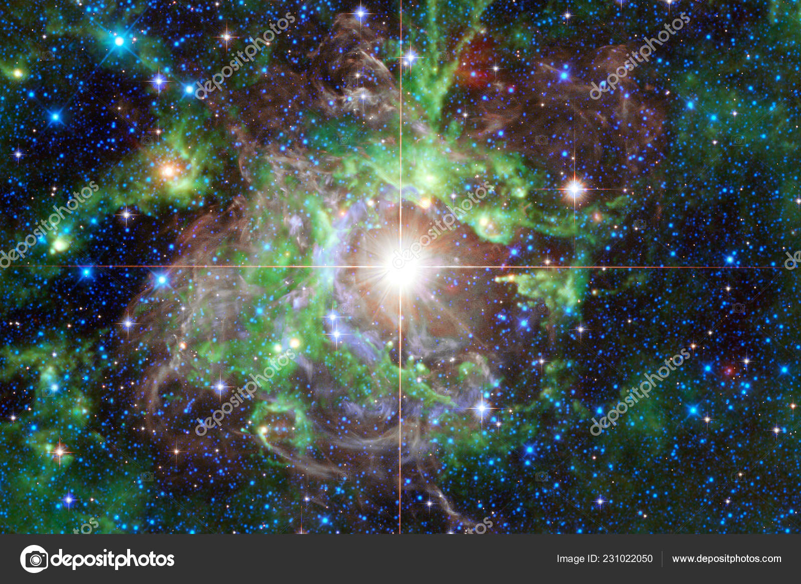 空想科学小説宇宙の壁紙 星雲素晴らしい宇宙のイメージで Nasa から提供されたこのイメージの要素 ストック写真 C Outer Space
