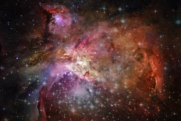 Galaxie Hvězdy Mlhoviny Super Prostoru Obrazu Pestré Sci Tapety Prvky — Stock fotografie