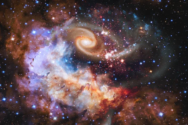 Ongelooflijk Mooi Galaxy Ergens Diepe Ruimte Science Fiction Achtergrond Elementen — Stockfoto