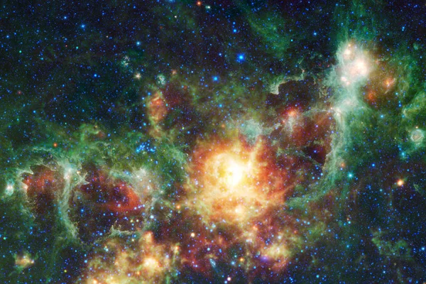 Потрясающая Туманность Миллиарды Галактик Вселенной Элементы Этого Изображения Предоставлены Наса — стоковое фото