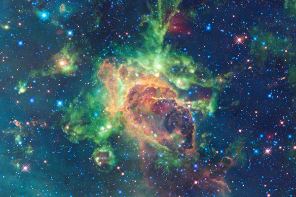Beautiful Universe Science Fiction Wallpaper Elements Image Furnished Nasa — Stock Photo, Image