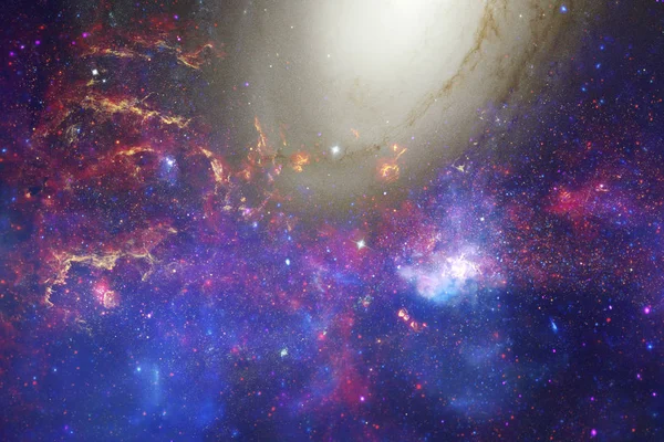 Paisaje Cósmico Impresionante Fondo Pantalla Ciencia Ficción Elementos Esta Imagen — Foto de Stock