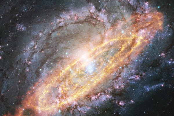 Galaxy valahol a mély űrben. Szépség, a világegyetem. — Stock Fotó