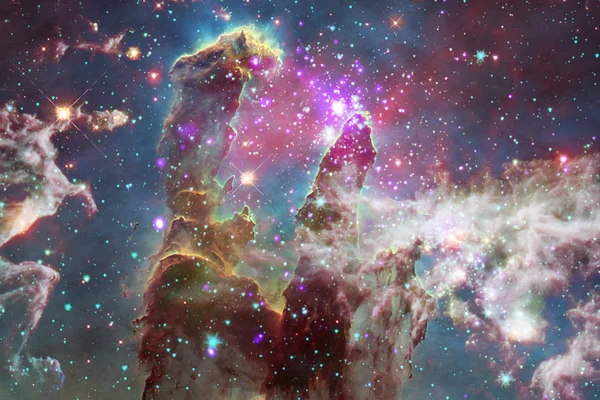 Galáxia algures no espaço profundo. Beleza do universo . — Fotografia de Stock