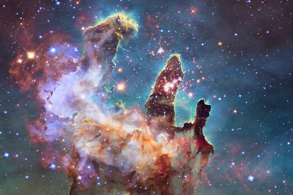 Mlhovina Mezihvězdný Oblak Hvězdný Prach Obraz Vesmíru Prvky Tohoto Obrázku — Stock fotografie
