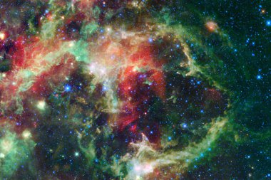 Derin uzay. Yüksek çözünürlüklü bilim kurgu fantezisi duvar kağıdı için idealdir. Bu görüntünün elementleri NASA tarafından desteklenmektedir