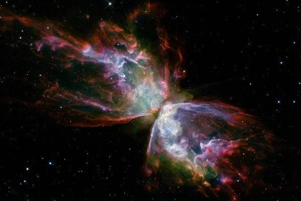 Vacker Universum Science Fiction Tapet Delar Denna Bild Från Nasa — Stockfoto