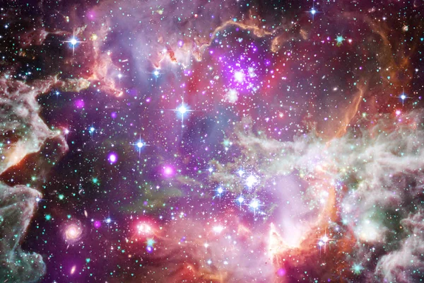 Nebulosas Muchas Estrellas Espacio Exterior Elementos Esta Imagen Proporcionados Por —  Fotos de Stock