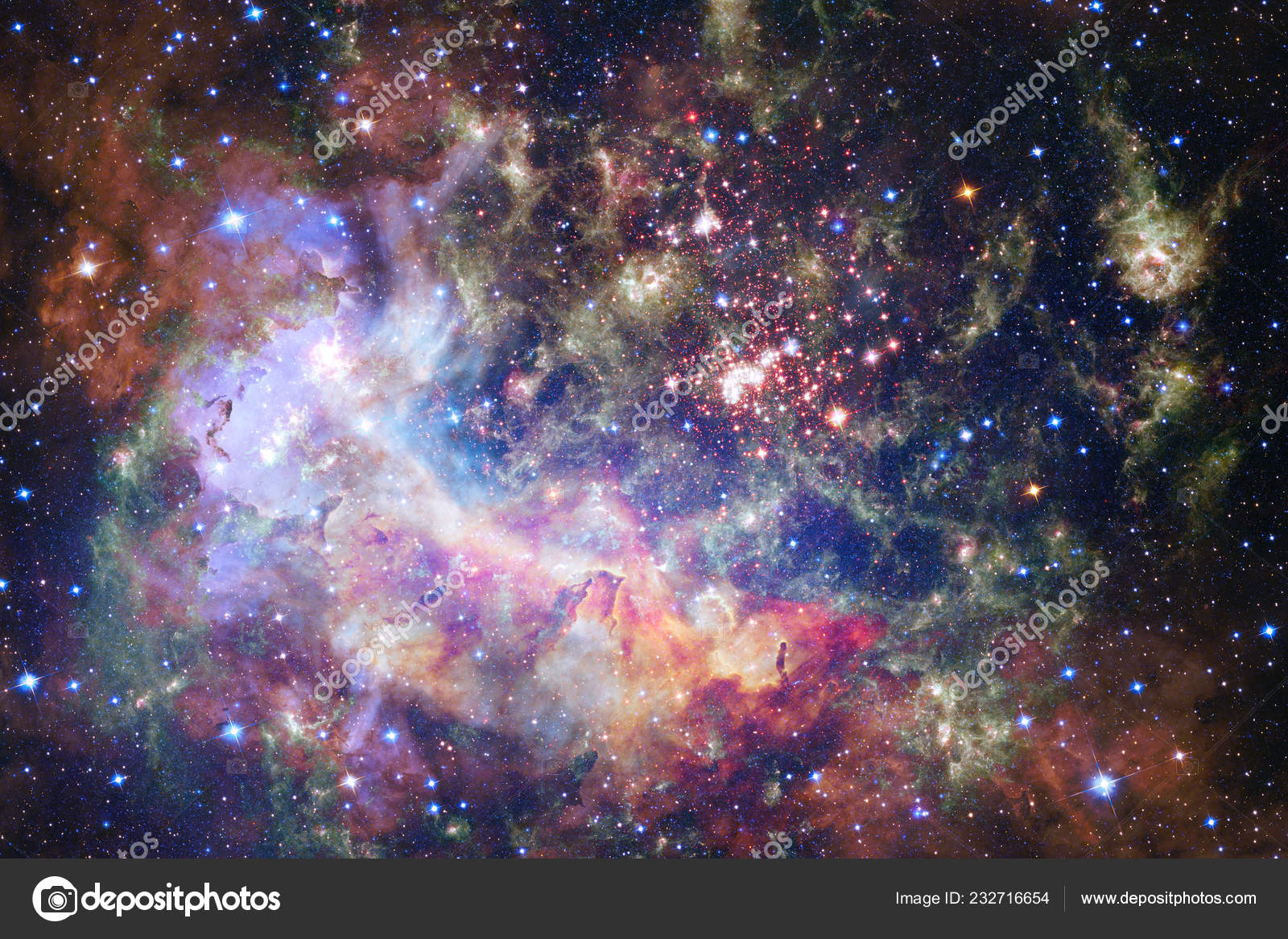 Nebula Beautiful Endless Universe Awesome Wallpaper Print Elements Image Furnished Stock Photo Image By C Outer Space