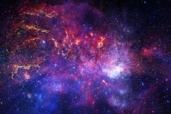 Impresionante Nebulosa Colorida Algún Lugar Del Universo Sin Fin Elementos — Foto de Stock