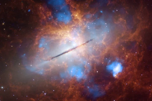 Starfield Stardust Nebula Endless Beautiful Universe Elements Image Furnished Nasa — Stock Photo, Image